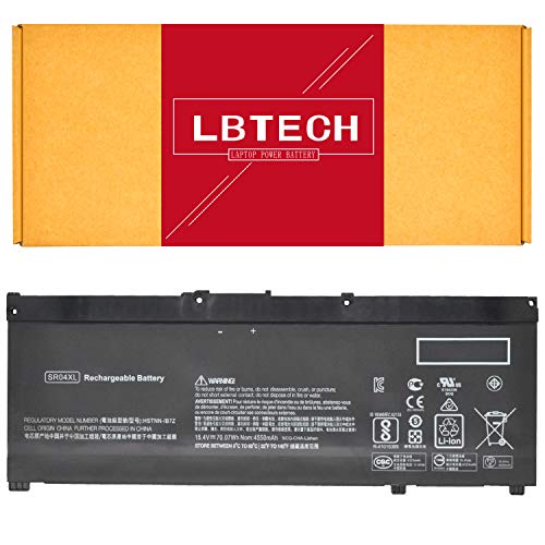 Batteria SR04XL 15.4V 70.07Wh Per HP Omen 15 / Pavilion / ZBook – Sostituta Compatibile Con HSTNN-IB7Z E 917678-2B1